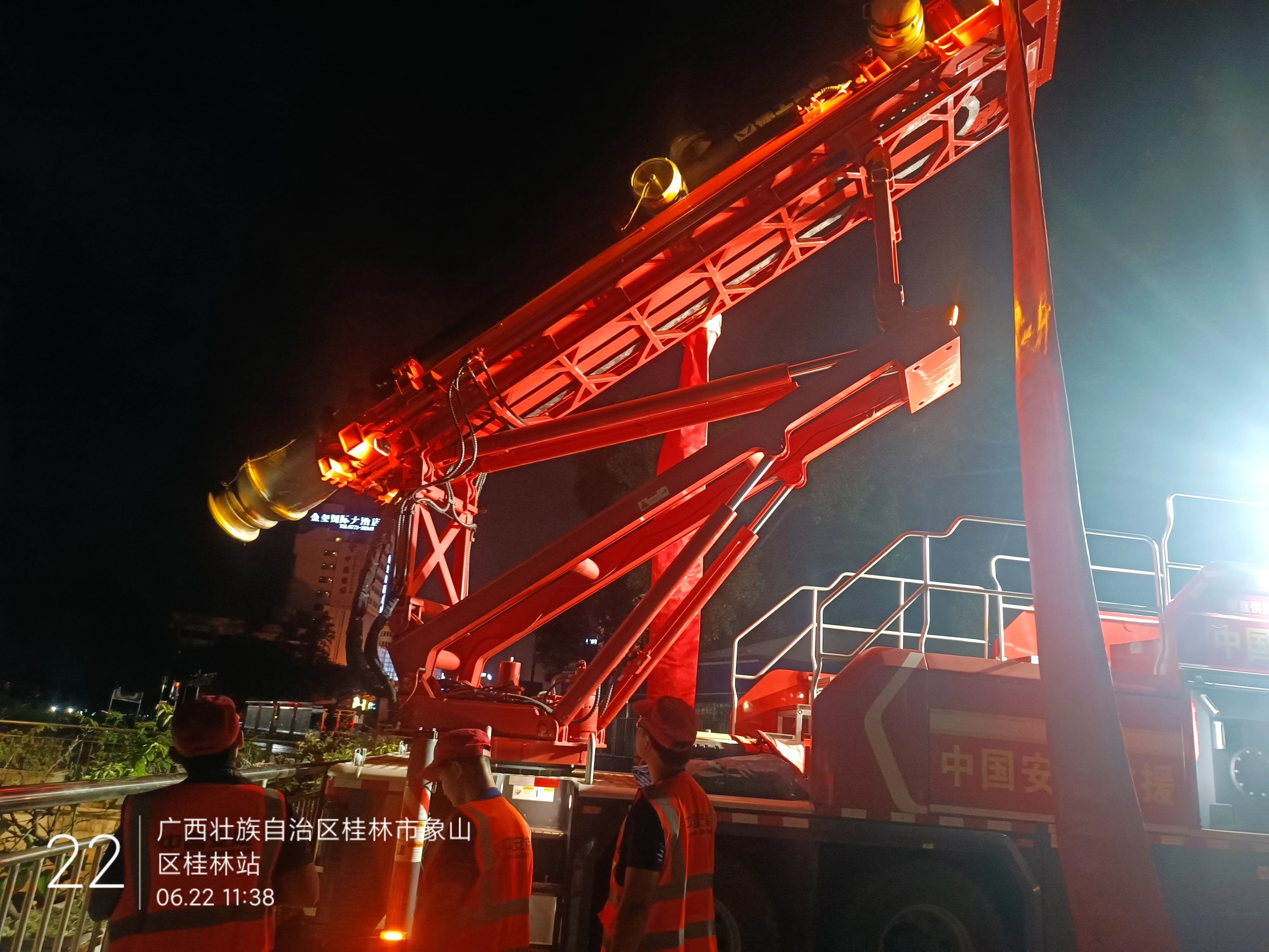 桂林洪水！徐工多臺排澇應急裝備全力迎戰!