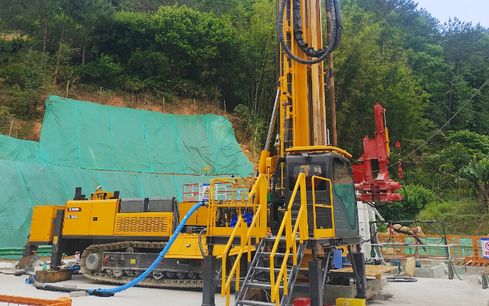 徐工深井鉆機集群出戰，打通粵西“水動脈”！